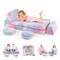 Flannel Kids Play Couch Set and 6-Piece Glow-in-the-Dark Modular Sofa